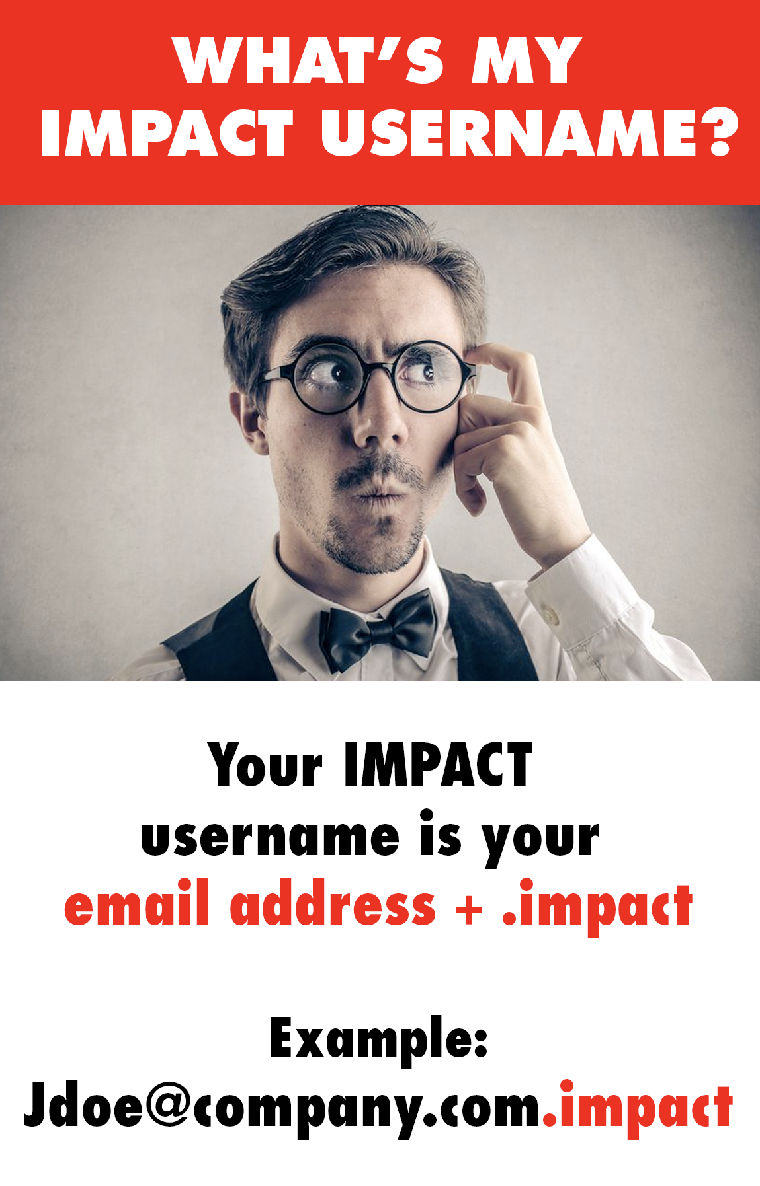 Your IMPACT Username